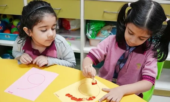 building community and connection through circle time at MRIS 51,gurgaon
